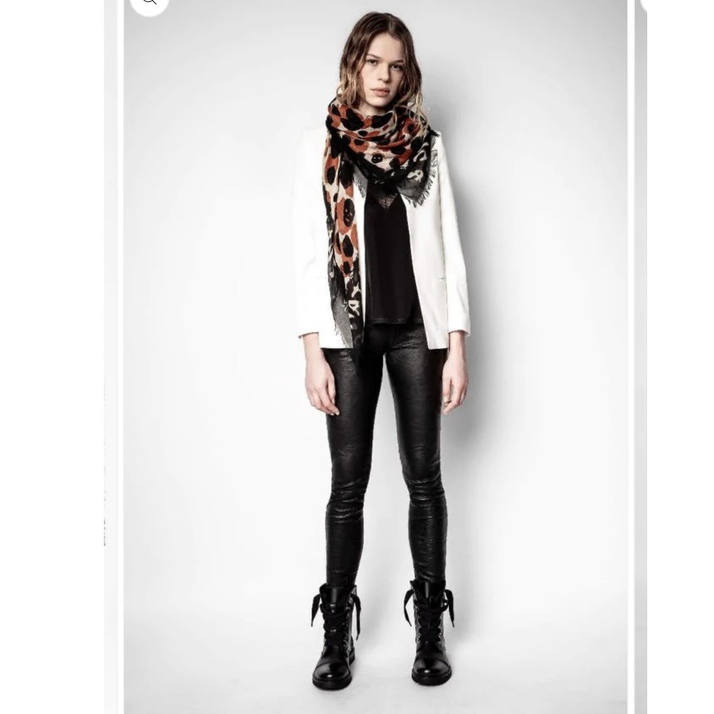 Zadig Voltaire delta scarf - Picture 3 of 6
